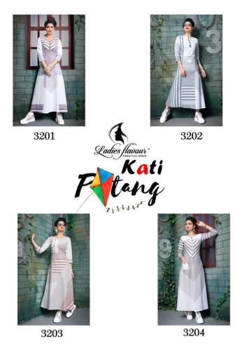 Latest Designer Long Gown Style Kurti