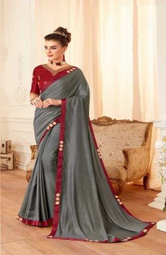 Latest designer silk saree