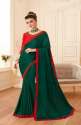 Latest designer silk saree thumb 4