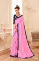 Latest designer silk saree thumb 6