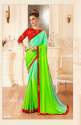 Latest designer silk saree thumb 7