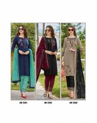 Latest Designer Stitch Kurti With Pant and Dupatta