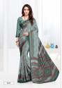 Latest Designer Uniform Saree thumb 2