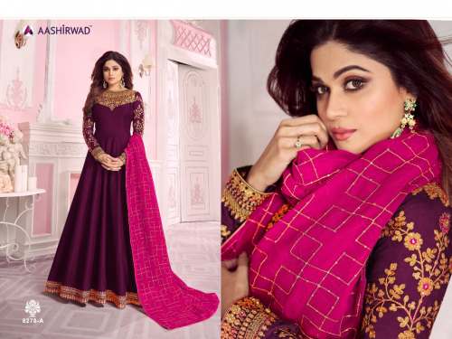 Latest Dolla Silk Anarkali Suit