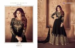Latest Embroidered Georgette Anarkali Suit