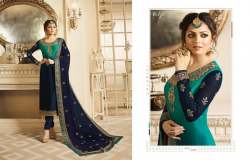 Latest Embroidered Straight Suit