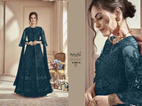 Latest Festive wear Embroidered Salwar Suit
