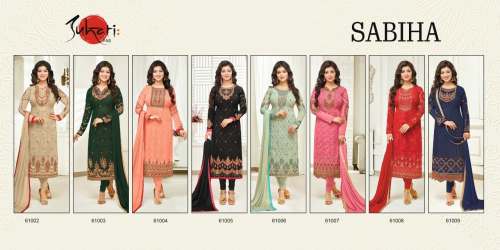 Latest Georgette Straight Suit