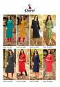 Latest Handwork Straight Rayon Kurti