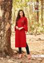 Latest Handwork Straight Rayon Kurti thumb 6