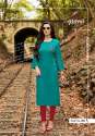 Latest Handwork Straight Rayon Kurti thumb 7