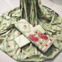 Latest Heavy Cotton Embroidered Dress Material thumb 1