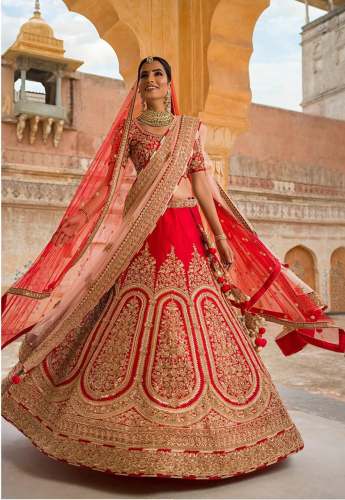 Designer Exclusive Bridal Lehenga Choli. at Rs 3333