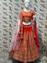 Latest Heavy Embroidered Bridal Lehenga thumb 1