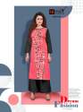 Latest Heavy Rayon Kurti With Plain Plazzo thumb 2
