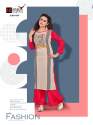 Latest Heavy Rayon Kurti With Plain Plazzo thumb 7