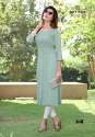 Latest Heavy Rayon Plain Casual Wear Kurti thumb 3