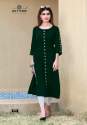 Latest Heavy Rayon Plain Casual Wear Kurti thumb 7