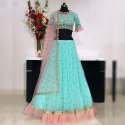 Latest Party Wear EMbroidered Lehenga