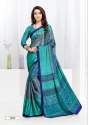 Latest Printed Uniform Saree thumb 10