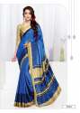 Latest Printed Uniform Saree thumb 11