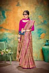 Latest Stylish Cotton Silk Saree With Rich Pallu