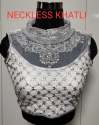 Latest Stylish Embroidered Silver Blouse thumb 6