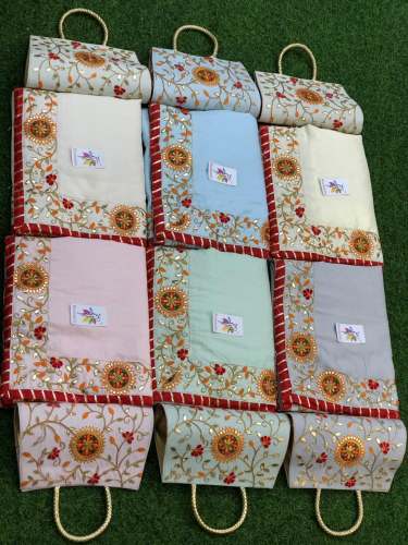 Latest Stylish Gota Work Saree