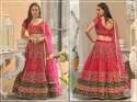 Latest Stylish Heavy Embroidered Bridal Lehenga thumb 6