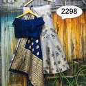Latest Stylish Jequard Banarasi Lehenga thumb 5