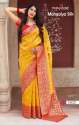 Latest Stylish Soft Silk Saree By manjubaa thumb 10