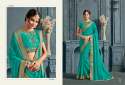 Latest Wedding Wear Moss Chiffon Saree thumb 9