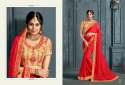 Latest Wedding Wear Moss Chiffon Saree thumb 10