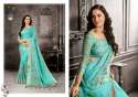 Linen With Zari Border Stylish fancy Saree thumb 8