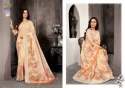 Linen With Zari Border Stylish fancy Saree thumb 9