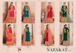  New Designer Embroidered Latest Gharara Suit