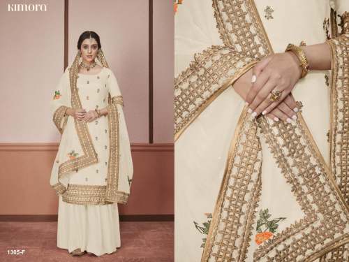 Pakistani New Style Dress Embroidered Plazzo Suit