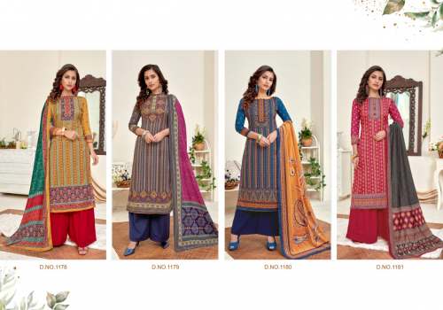 Pashmina Digital Print Salwar Suit