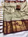 Pure Mercerised Cotton Silk Saree thumb 1