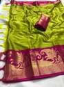 Pure Mercerised Cotton Silk Saree thumb 11