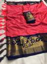 Pure Mercerised Cotton Silk Saree thumb 2