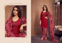 Pure Viscose Rayon Embroidered Salwar Suit thumb 1