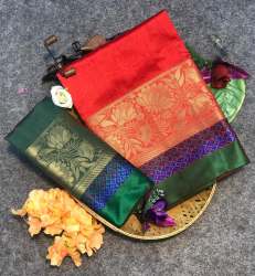 Soft Crystal Silk saree