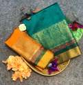Soft Crystal Silk saree thumb 4