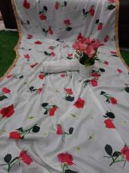 Soft Silk Digital Printed Saree