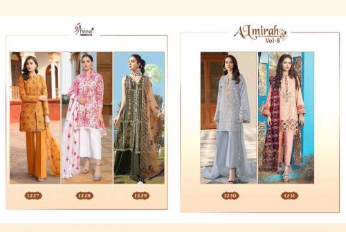 Stylish cotton with karachi embroidery Salwar suit
