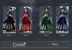 Stylish Designer Faux Georgette Anarkali Suit