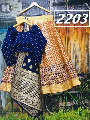Stylish Designer latest banarasi Lehenga