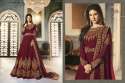 Stylish Fancy Latest Embroidered Anarkali Suit  thumb 2