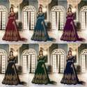 Stylish Fancy Latest Embroidered Anarkali Suit  thumb 7